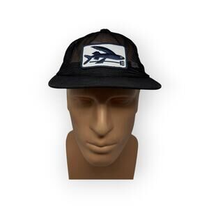 Patagonia Breezefarer Cap Mesh Men's Trucker Snapback NWT Black Surf Beach Hat